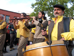 Trobada de gegants: la cercavila