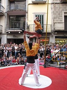 Espectacle de circ a c&agrave;rrec de CIRCO LOS