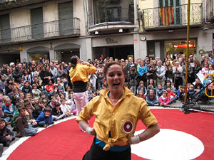 Espectacle de circ a c&agrave;rrec de CIRCO LOS
