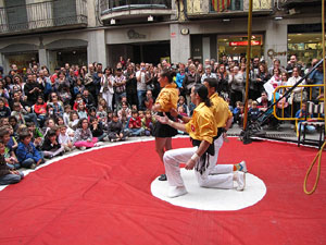 Espectacle de circ a c&agrave;rrec de CIRCO LOS