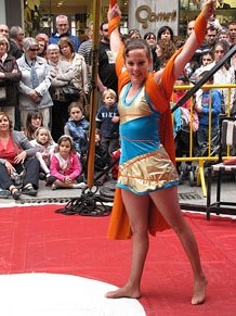 Espectacle de circ a c&agrave;rrec de CIRCO LOS