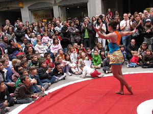 Espectacle de circ a c&agrave;rrec de CIRCO LOS