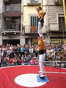 Espectacle de circ a c&agrave;rrec de CIRCO LOS