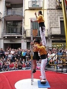 Espectacle de circ a c&agrave;rrec de CIRCO LOS