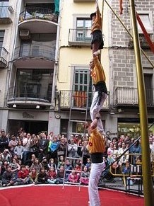 Espectacle de circ a c&agrave;rrec de CIRCO LOS