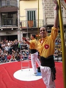 Espectacle de circ a c&agrave;rrec de CIRCO LOS