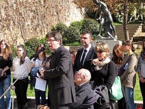 75è aniversari de l'afusellament de Carles Rahola