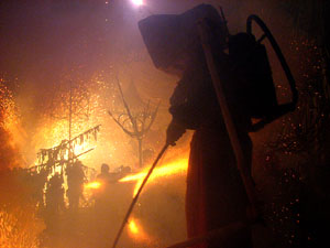 Fires de Sant Narc&iacute;s 2013. El correfoc. 25 anys dels Diables de l'Onyar