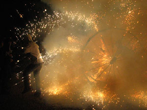 Fires de Sant Narc&iacute;s 2013. El correfoc. 25 anys dels Diables de l'Onyar