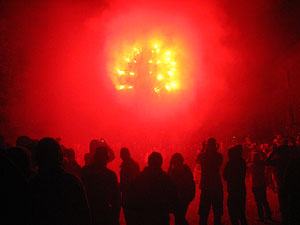 Fires de Sant Narc&iacute;s 2013. El correfoc. 25 anys dels Diables de l'Onyar