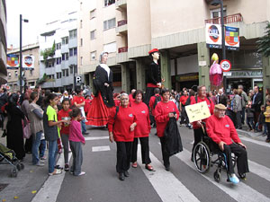 Fires de Sant Narc&iacute;s 2013. Trobada de gegants: la cercavila