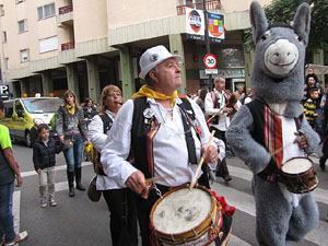 Fires de Sant Narc&iacute;s 2013. Trobada de gegants: la cercavila