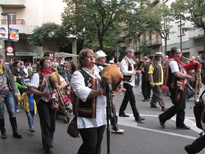 Fires de Sant Narc&iacute;s 2013. Trobada de gegants: la cercavila