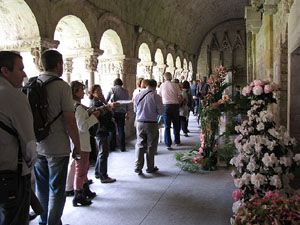 Girona Temps de Flors 2014. El claustre de la Catedral