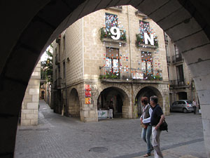Girona Temps de Flors 2014. Plaça del Vi - Teatre Municipal