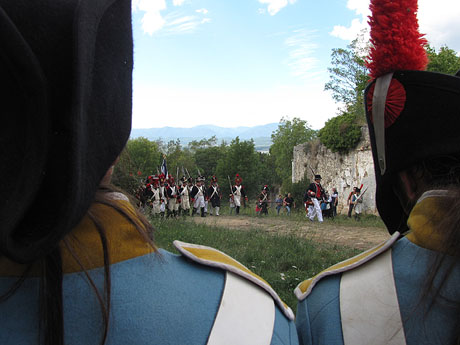 VI Festa Reviu els Setges Napoleònics de Girona. Recreació de la conquesta del castell de Montjuïc