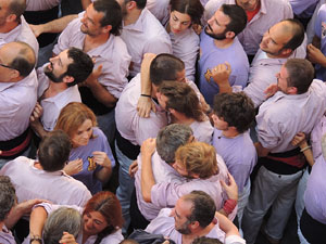 Fires de Girona 2014. Diada castellera amb Marrecs de Salt, Minyons de Terrassa i Capgrossos de Matar&oacute;