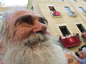 Fires de Girona 2014. Diada castellera amb Marrecs de Salt, Minyons de Terrassa i Capgrossos de Matar&oacute;