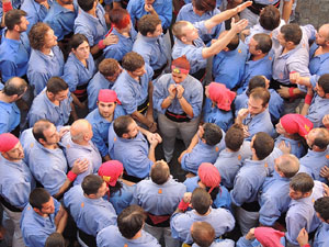 Fires de Girona 2014. Diada castellera amb Marrecs de Salt, Minyons de Terrassa i Capgrossos de Matar&oacute;