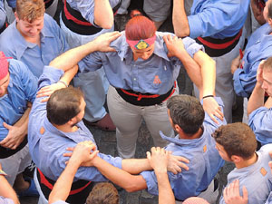 Fires de Girona 2014. Diada castellera amb Marrecs de Salt, Minyons de Terrassa i Capgrossos de Matar&oacute;
