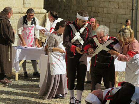 VII Festa Reviu els Setges Napoleònics de Girona. Representació teatral sobre els setges de Girona