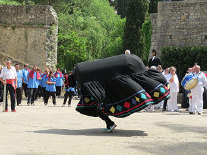 Festes de Primavera de Girona 2015. Presentació de la Mula Baba