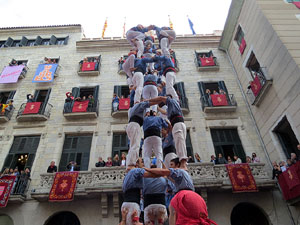 Fires 2015. Diada Castellera de Sant Narc&iacute;s amb Marrecs de Salt, Minyons de Terrassa i Capgrossos de Matar&oacute;