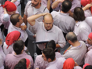 Fires 2015. Diada Castellera de Sant Narc&iacute;s amb Marrecs de Salt, Minyons de Terrassa i Capgrossos de Matar&oacute;