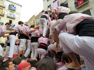 Fires 2015. Diada Castellera de Sant Narc&iacute;s amb Marrecs de Salt, Minyons de Terrassa i Capgrossos de Matar&oacute;