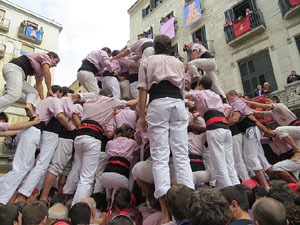 Fires 2015. Diada Castellera de Sant Narc&iacute;s amb Marrecs de Salt, Minyons de Terrassa i Capgrossos de Matar&oacute;