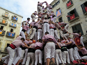 Fires 2015. Diada Castellera de Sant Narc&iacute;s amb Marrecs de Salt, Minyons de Terrassa i Capgrossos de Matar&oacute;