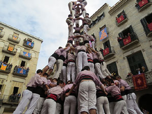 Fires 2015. Diada Castellera de Sant Narc&iacute;s amb Marrecs de Salt, Minyons de Terrassa i Capgrossos de Matar&oacute;
