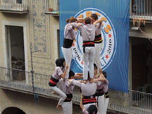 Fires 2015. Diada Castellera de Sant Narc&iacute;s amb Marrecs de Salt, Minyons de Terrassa i Capgrossos de Matar&oacute;