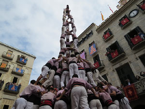 Fires 2015. Diada Castellera de Sant Narc&iacute;s amb Marrecs de Salt, Minyons de Terrassa i Capgrossos de Matar&oacute;