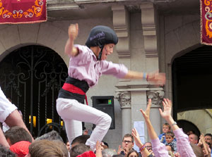 Fires 2015. Diada Castellera de Sant Narc&iacute;s amb Marrecs de Salt, Minyons de Terrassa i Capgrossos de Matar&oacute;
