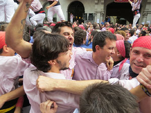 Fires 2015. Diada Castellera de Sant Narc&iacute;s amb Marrecs de Salt, Minyons de Terrassa i Capgrossos de Matar&oacute;