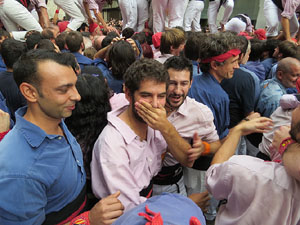 Fires 2015. Diada Castellera de Sant Narc&iacute;s amb Marrecs de Salt, Minyons de Terrassa i Capgrossos de Matar&oacute;