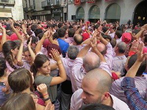 Fires 2015. Diada Castellera de Sant Narc&iacute;s amb Marrecs de Salt, Minyons de Terrassa i Capgrossos de Matar&oacute;