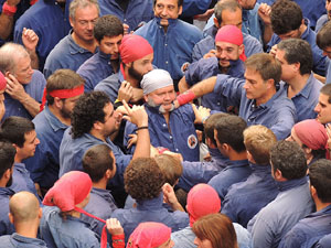 Fires 2015. Diada Castellera de Sant Narc&iacute;s amb Marrecs de Salt, Minyons de Terrassa i Capgrossos de Matar&oacute;