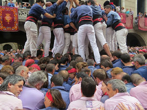 Fires 2015. Diada Castellera de Sant Narc&iacute;s amb Marrecs de Salt, Minyons de Terrassa i Capgrossos de Matar&oacute;