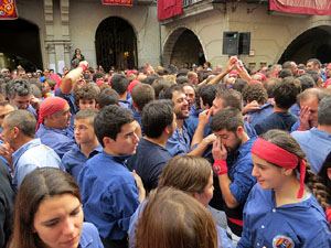 Fires 2015. Diada Castellera de Sant Narc&iacute;s amb Marrecs de Salt, Minyons de Terrassa i Capgrossos de Matar&oacute;