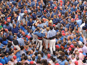 Fires 2015. Diada Castellera de Sant Narc&iacute;s amb Marrecs de Salt, Minyons de Terrassa i Capgrossos de Matar&oacute;