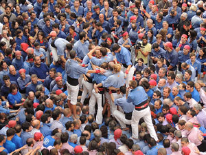 Fires 2015. Diada Castellera de Sant Narc&iacute;s amb Marrecs de Salt, Minyons de Terrassa i Capgrossos de Matar&oacute;