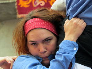 Fires 2015. Diada Castellera de Sant Narc&iacute;s amb Marrecs de Salt, Minyons de Terrassa i Capgrossos de Matar&oacute;