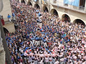 Fires 2015. Diada Castellera de Sant Narc&iacute;s amb Marrecs de Salt, Minyons de Terrassa i Capgrossos de Matar&oacute;