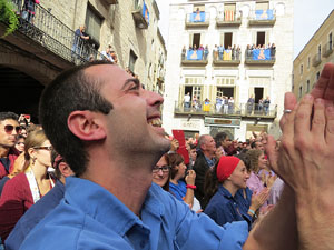Fires 2015. Diada Castellera de Sant Narc&iacute;s amb Marrecs de Salt, Minyons de Terrassa i Capgrossos de Matar&oacute;