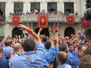 Fires 2015. Diada Castellera de Sant Narc&iacute;s amb Marrecs de Salt, Minyons de Terrassa i Capgrossos de Matar&oacute;