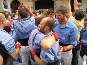 Fires 2015. Diada Castellera de Sant Narc&iacute;s amb Marrecs de Salt, Minyons de Terrassa i Capgrossos de Matar&oacute;