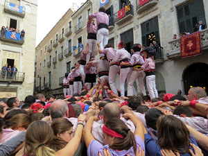 Fires 2015. Diada Castellera de Sant Narc&iacute;s amb Marrecs de Salt, Minyons de Terrassa i Capgrossos de Matar&oacute;