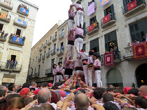 Fires 2015. Diada Castellera de Sant Narc&iacute;s amb Marrecs de Salt, Minyons de Terrassa i Capgrossos de Matar&oacute;